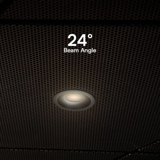 V-TAC Led beépíthető mélysugárzó COB -Méhsejt kialakítású 18W 3in1 - 23673