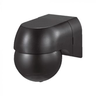   V-TAC infravörös mozgásérzékelő 180° IP44 - fekete  - 23678