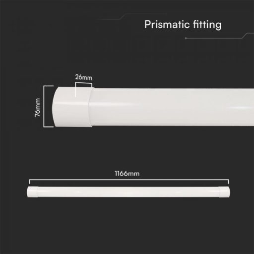 V-TAC LED Bútorvilágító 40W 120 lm/W 120cm CCT 3in1 - 23680