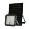V-TAC 10W LED napelemes (SOLAR), mozgásérzékelős reflektor távirányítóval 120° 4000K-6000K - Fekete házas  - 23756
