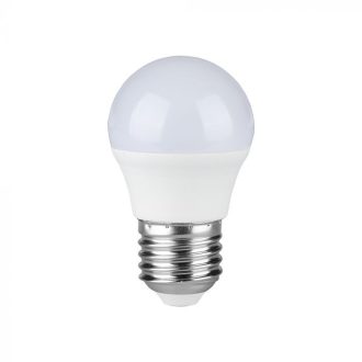 V-TAC LED izzó  E27 G45 6.5W 180° 4000K kisgömb - 23879