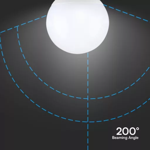 V-TAC LED izzó  E27 G120 22W 200° 3000K nagygömb - 23883