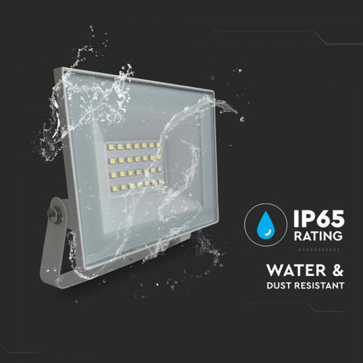 V-TAC 20W LED reflektor 110° 6500K fehér házas - 23985
