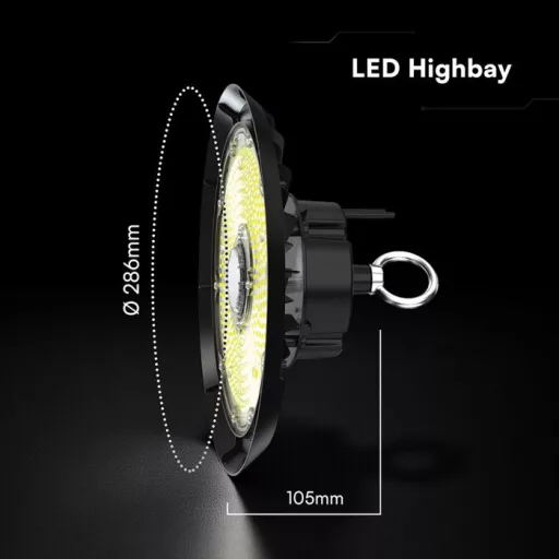 V-TAC LED Csarnokvilágító 150W 155LM/W (CREE CHIP) 4000K - 240776
