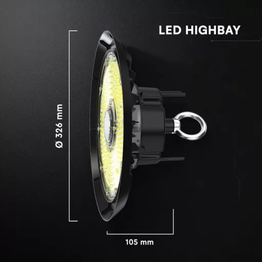 V-TAC LED Csarnokvilágító 200W 155LM/W (CREE CHIP) 6500K - 240786