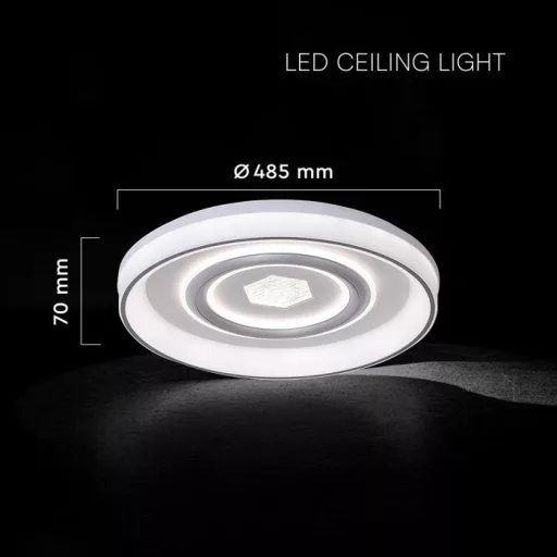 V-TAC LED dizájn lámpa - dimmelhető - 55W 3in1- fehér - 24137