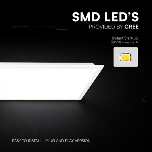 V-TAC LED backlit panel 40W 120lm/W 1200 x 300 mm (Cree Chip) 6500K  - 241486