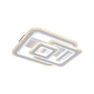   V-TAC 80W Dekoratív mennyezeti LED lámpa távirányítóval 3in1  - 24176