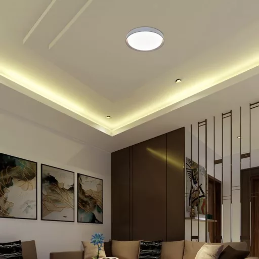 V-TAC LED mennyezeti lámpa - dimmelhető - 30W/60W/30W 3in1 - 24198