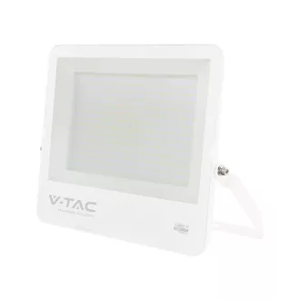   V-TAC 300W LED reflektor 115° 4000K 135LM/W fehér házas (CREE Chip) 1M hosszú vezetékkel - 242146