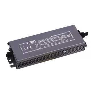   V-TAC LED Fémházas szerelhető vízálló tápegység 60W 5A 12V IP67 - 24263