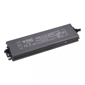   V-TAC LED Fémházas szerelhető vízálló tápegység 100W 8.3A 12V IP67 - 24264