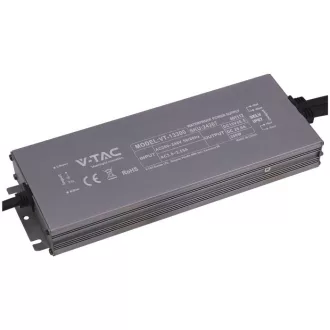   V-TAC LED Fémházas szerelhető vízálló tápegység 300W 25A 12V IP67 - 24267