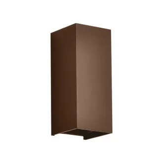   V-TAC 10W LED Fali lámpa corten barna 3IN1 (2700K-4000K) - IP65 - 24347