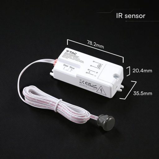V-TAC 2 az 1-ben infravörös ajtónyitás érzékelő és közelítés kapcsoló - 24357
