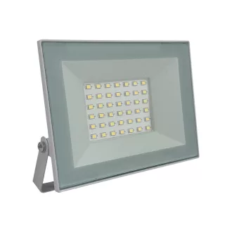V-TAC 30W LED reflektor 110° 6500K fehér házas - 24418