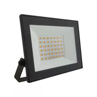 V-TAC 30W LED reflektor 110° 4000K fekete házas - 24419