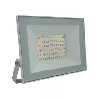 V-TAC 30W LED reflektor 110° 4000K fehér házas - 24420