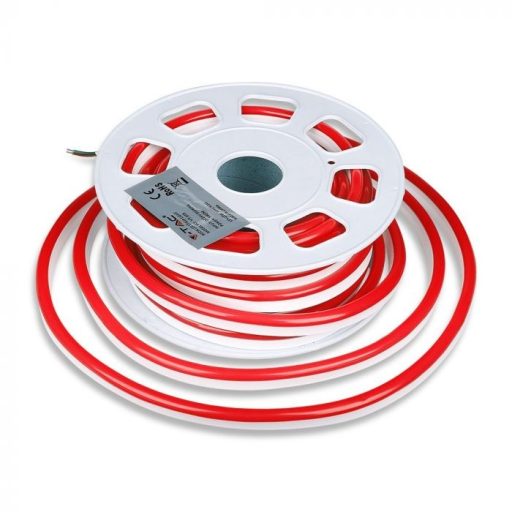 V-TAC LED Neon flex 8W/M 24V IP65 piros - 2516