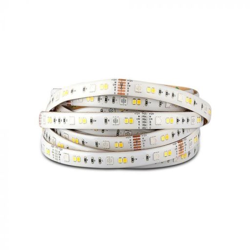 V-TAC LED Szalag szett RGB+WW-CW Google Home és Amazon Alexa kompatibilis + 3 az 1-ben 5050 4W/M IP65 5m - 2628