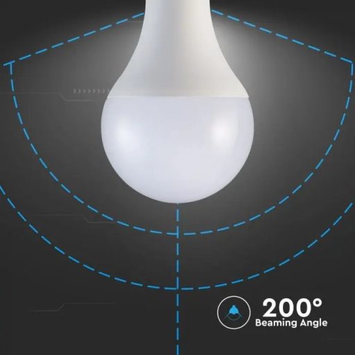 V-TAC LED izzó  E27 A80 18W 200° 3000K nagygömb - 2707