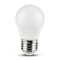 V-TAC Wifis smart LED izzó  E27 G45 4.5W 180° RGB + 3 az 1-ben (CCT) kisgömb - 2755