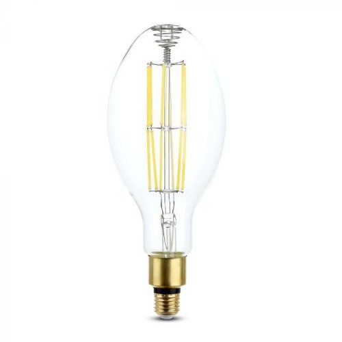 V-TAC Átlátszó LED filament COG lámpa E27 ED120 24W 160lm/W 4000K nagygömb - 2816