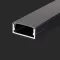 V-TAC Alumínium profil (Fekete) - Falon kívüli - Fekete fedlappal - 2000 x 23.5 x 10 mm - 2876