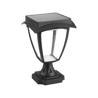   V-TAC LED Napelemes (Solar) lámpa 2W - 3000K + 6400K - fekete - 2893