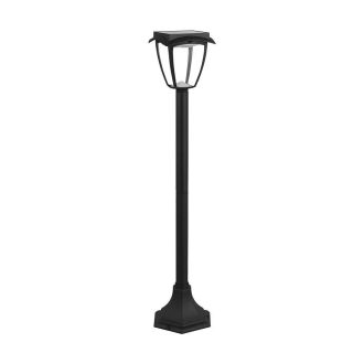   V-TAC LED Napelemes (Solar) álló lámpa 2W - 3000K + 6400K - fekete - 2894