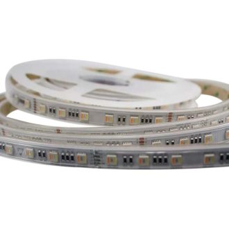   V-TAC LED szalag SMD5050 60LED/M 24W/M 24V IP65 CCT (3000K - 4000K - 6500K) + RGB - 2896