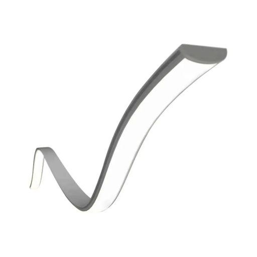 V-TAC Alumínium profil - Hajlítható - Tejfehér fedlappal - 2000 x 18 x 6 mm - 2909 Akciós