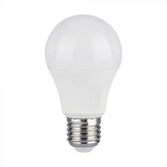   V-TAC LED izzó  E27 A60 8.5W 200° RGB + 4000K - 24 gombos távirányítóval - 2928