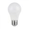 V-TAC LED izzó  E27 A60 8.5W 200° RGB + 4000K - 24 gombos távirányítóval - 2928
