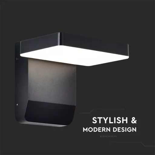 V-TAC 17W LED kültéri lámpa IP65 fekete színű 3000K - 2944