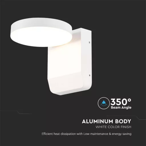 V-TAC 17W LED kültéri lámpa IP65 fehér színű 4000K - 2951