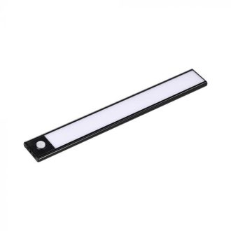   V-TAC Akkus LED Bútorvilágító kapcsolóval 40cm fekete 3000K - 2964