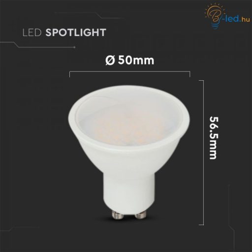 V-TAC LED spotlámpa  GU10 MR16 2,9W 110° 3000K spot - 2987