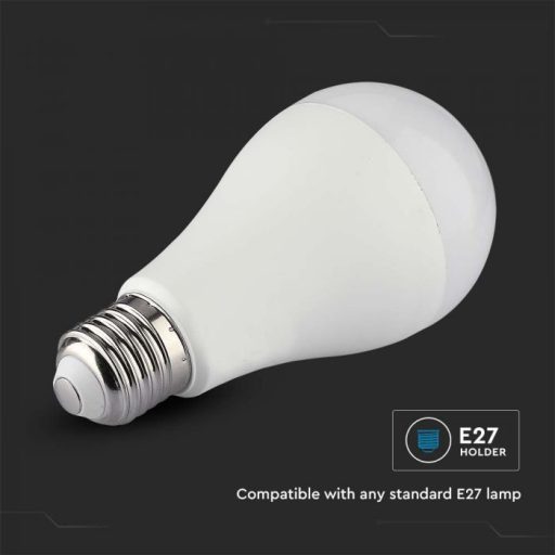 V-TAC Wifis smart LED izzó  E27 A60 14W 200° RGB + 3 az 1-ben (CCT) gömb - 2999