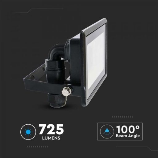 V-TAC 20W LED Smart reflektor 100° RGB + CCT fekete házas - 3025