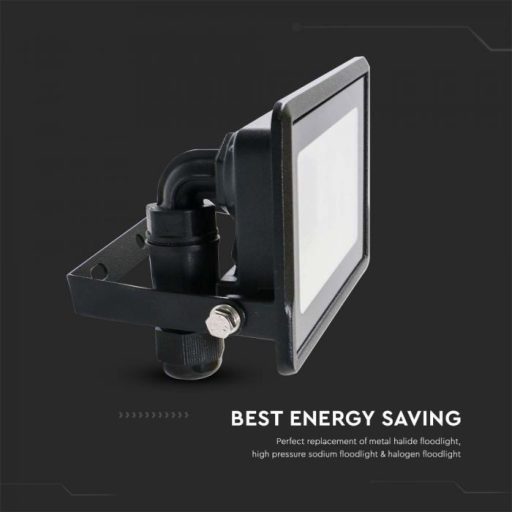 V-TAC 30W LED Smart reflektor 100° RGB + CCT fekete házas - 3026