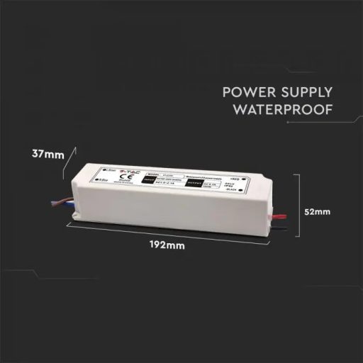 V-TAC LED Műanyagházas szerelhető vízálló tápegység 100W 4.2A 24V IP65 - 3101