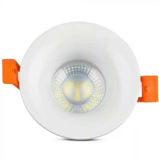 V-TAC Led GU10 Spot Keret fehér színű kör alakú - 3169