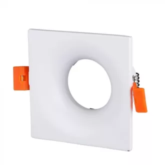   V-TAC Led GU10 Spot Keret fehér színű négyzet alakú - 3170