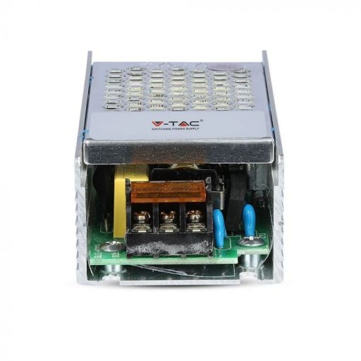 V-TAC LED Fémházas szerelhető tápegység 75W 6A 12V IP20 - 3247