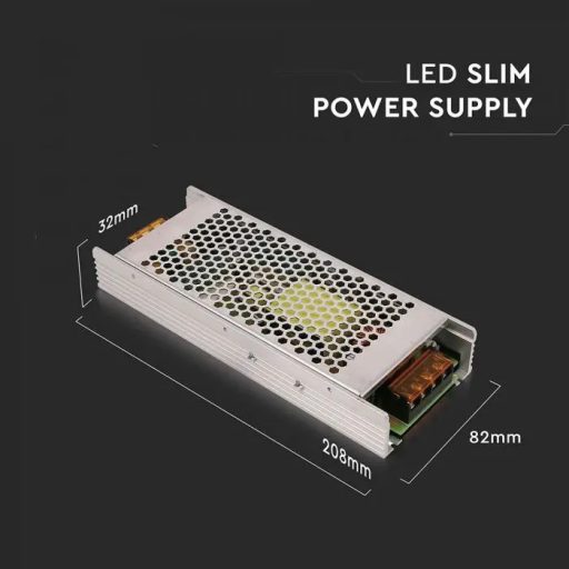 V-TAC LED Fémházas szerelhető tápegység 360W 15A 24V IP20 - 3275