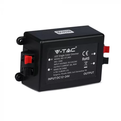 V-TAC LED szalaghoz Dimmer vezérlő - 3300