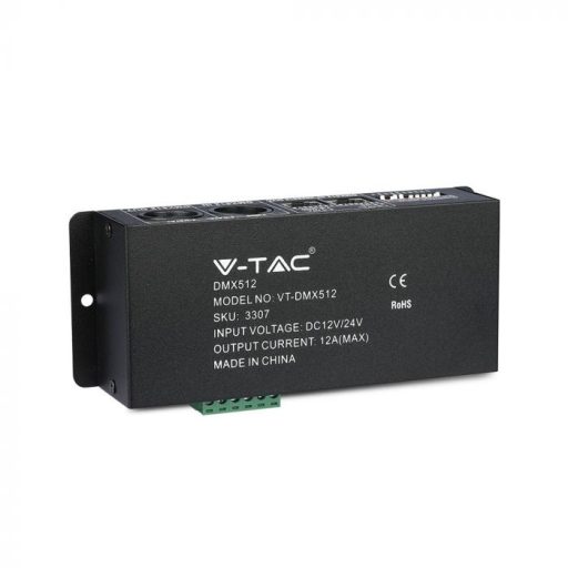 V-TAC LED - DMX512 vezérlő 4Ax3  - 3307
