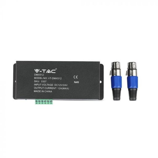 V-TAC LED - DMX512 vezérlő 4Ax3  - 3307