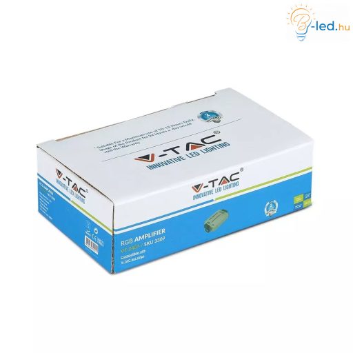V-TAC LED RGB szalaghoz jelerősítő - 3309